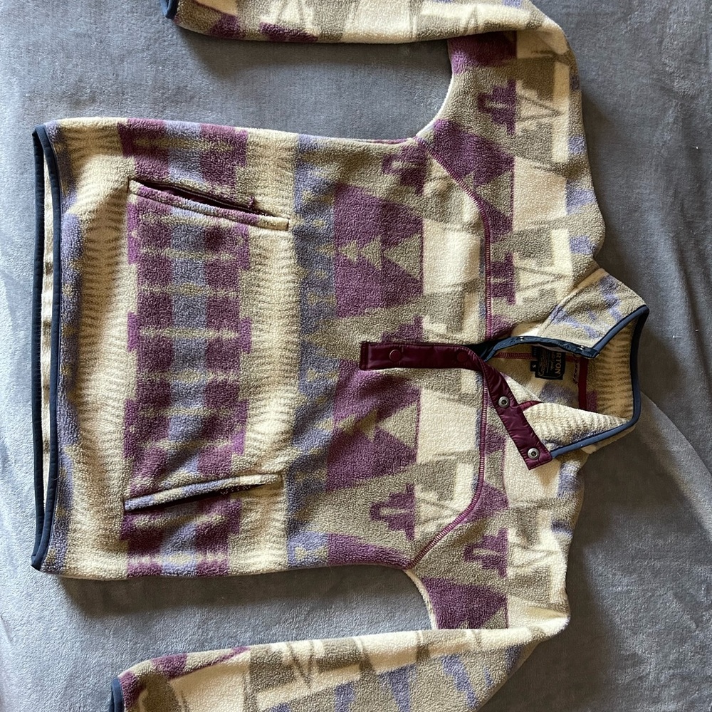 Burton fleece 3/4 pullover